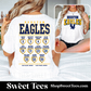 Houston Eagles Champ Roster tee