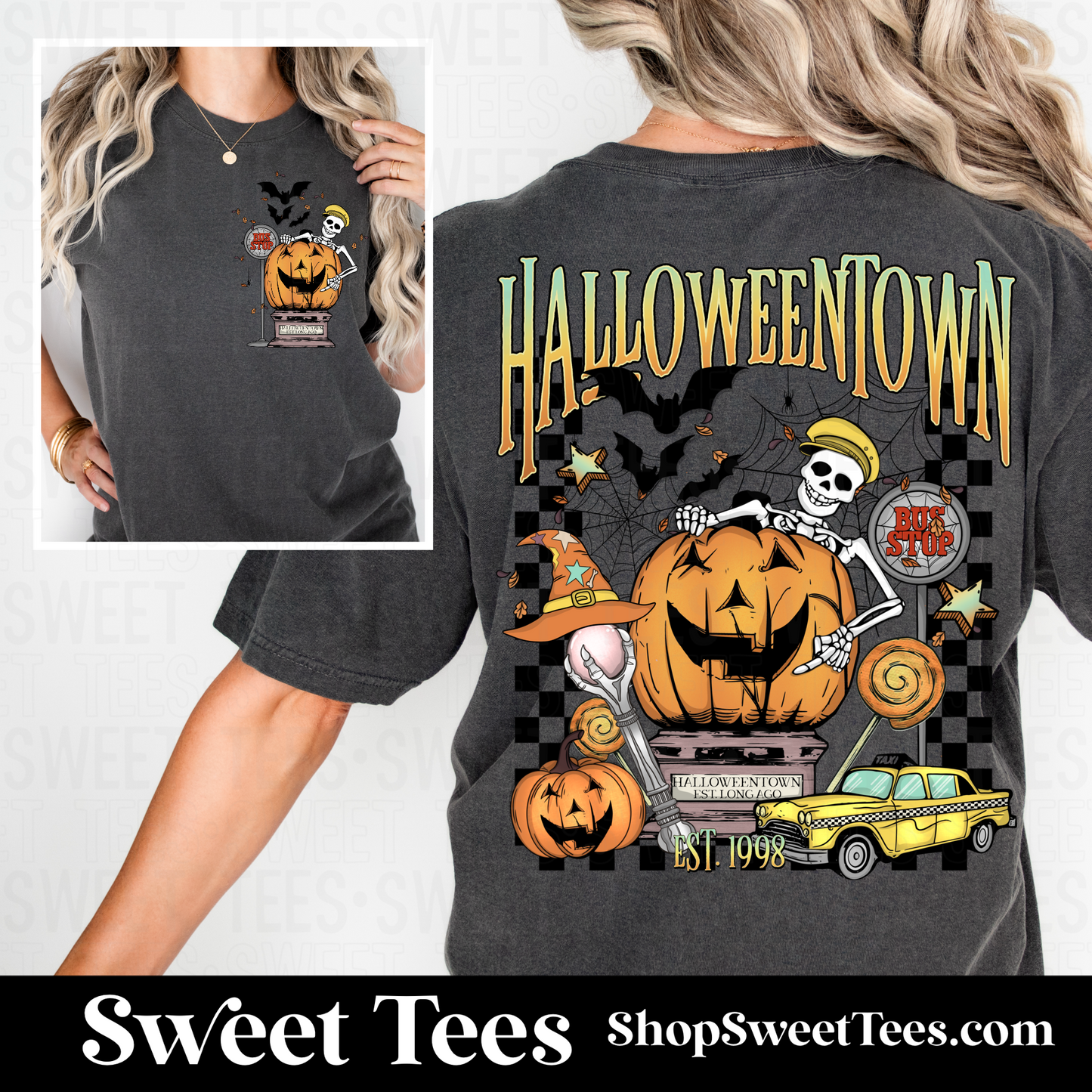 Halloweentown + Pocket Print tee