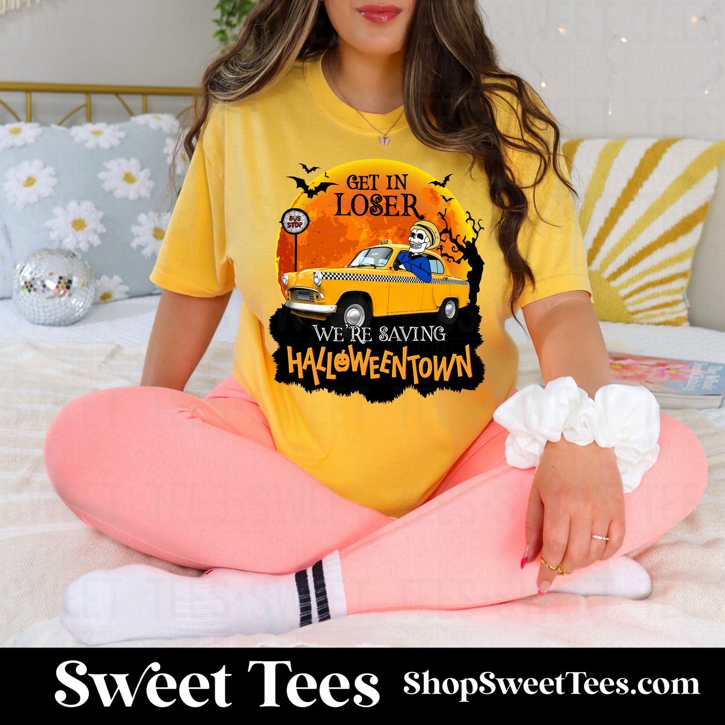 Get In Loser Halloweentown tee