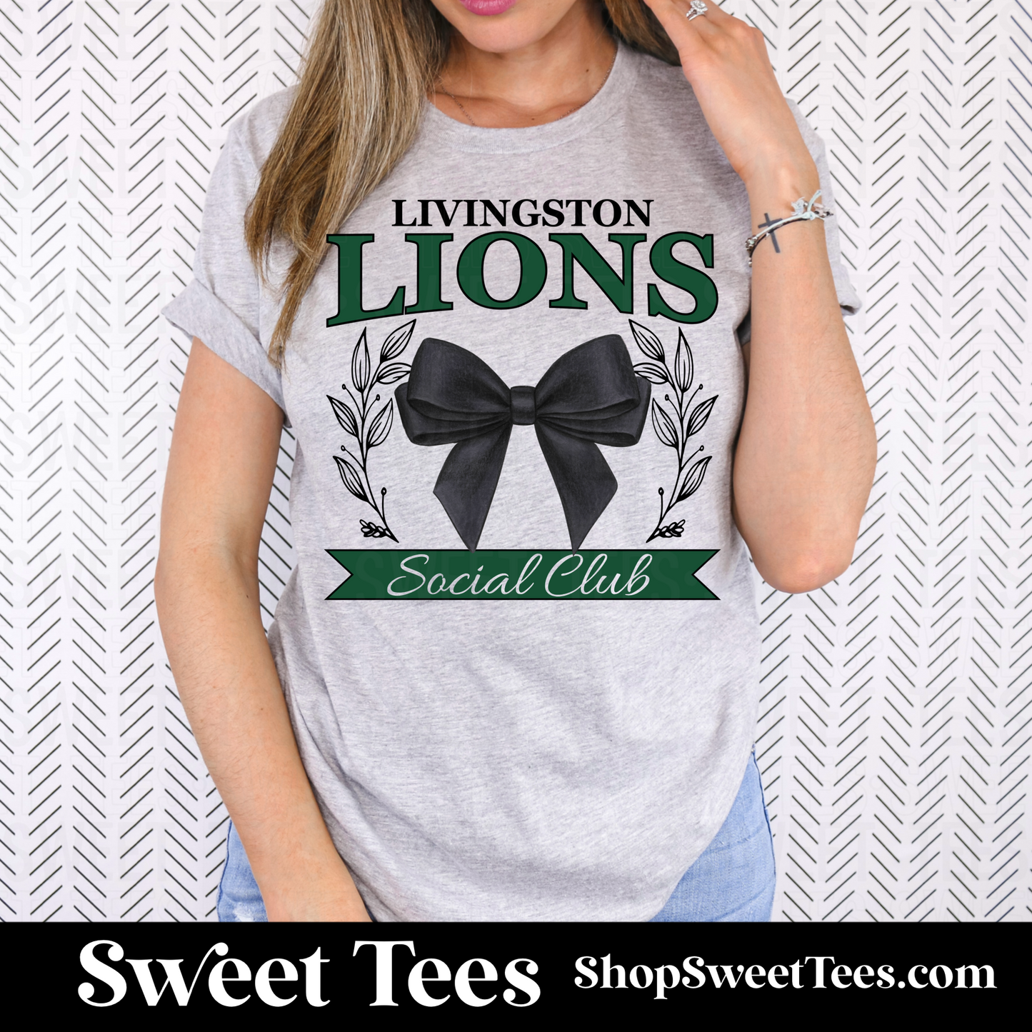 Livingston Lions Bow Social Club tee