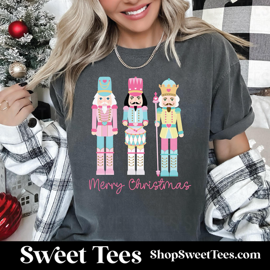 Pastel Nutcrackers tee