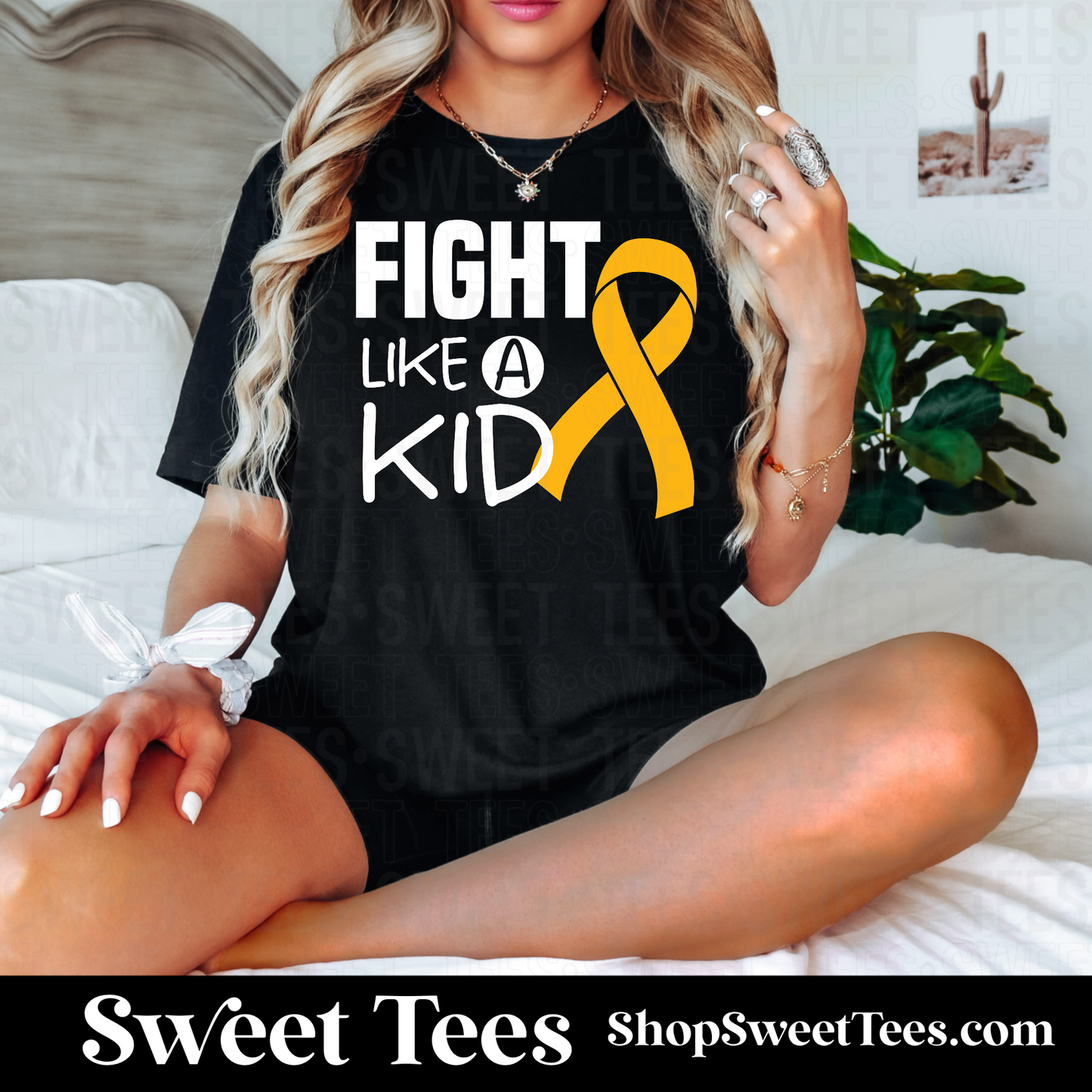 Fight Like a Kid tee