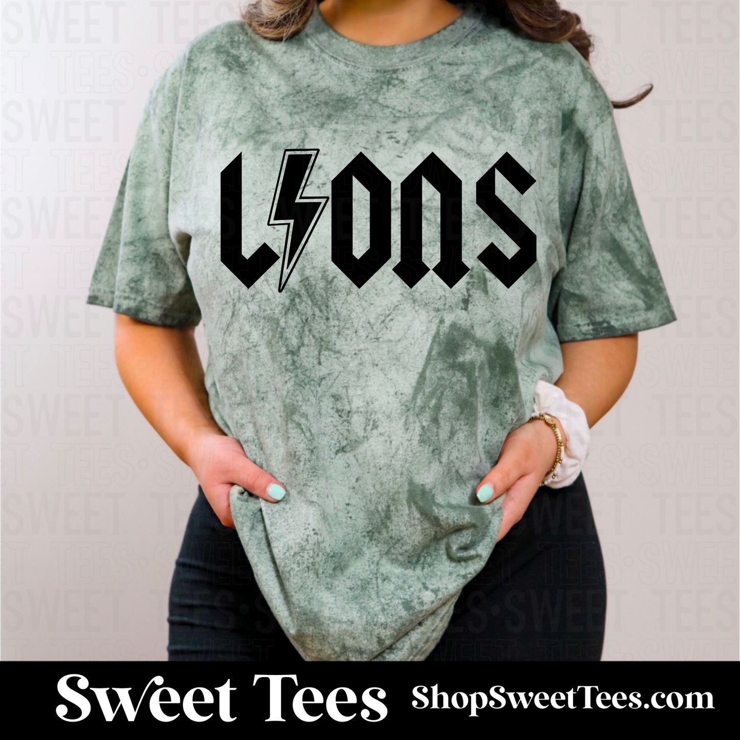 Lions ACDC Comfort Colors tee