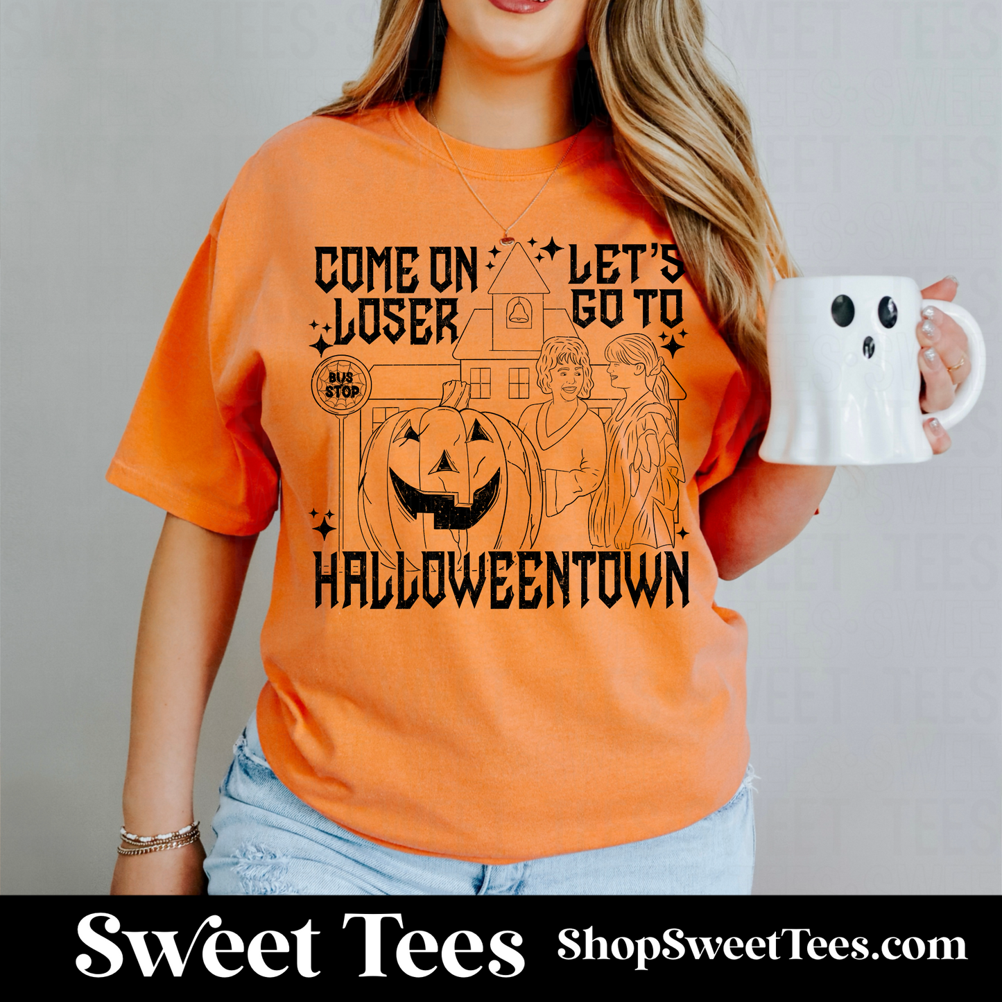 Let's Go To Halloweentown tee