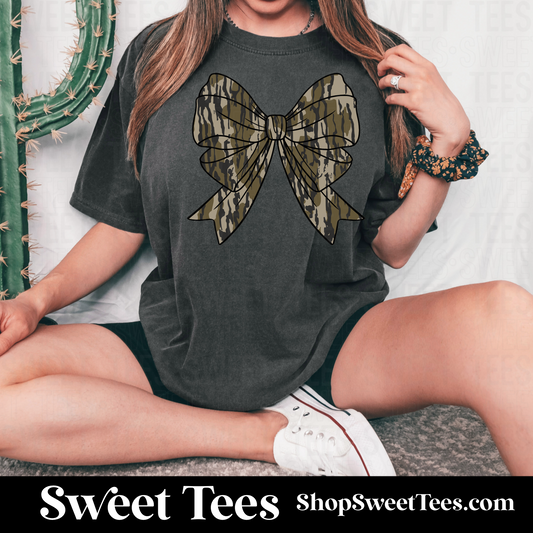 Camo Bow tee