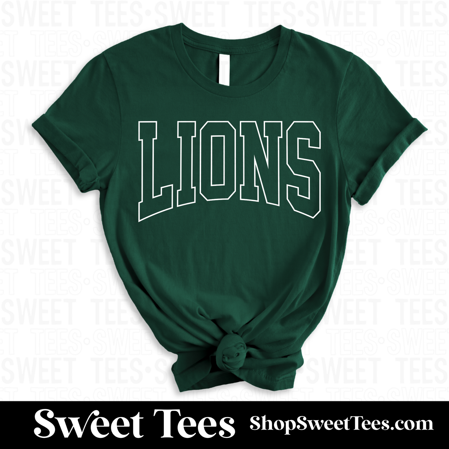 Lions Arched tee