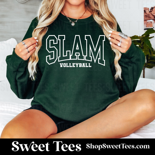 Slam Volleyball Arched Sweatshirt