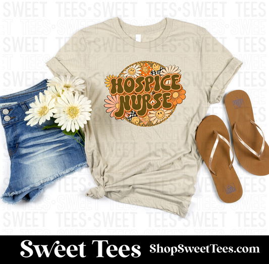 Groovy Hospice Nurse tee