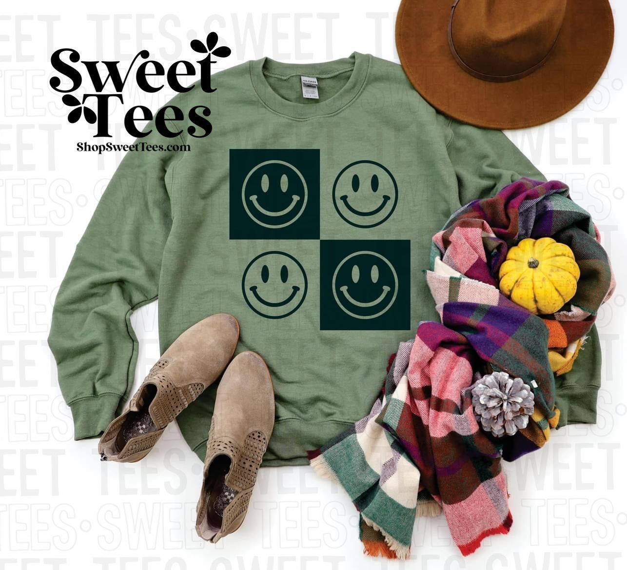 Smile Checker Sweatshirt