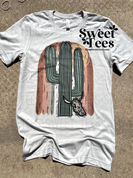 Cactus Rainbow tee