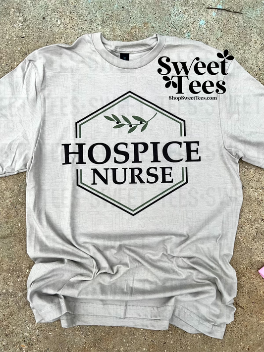 Hospice Nurse Branch tee