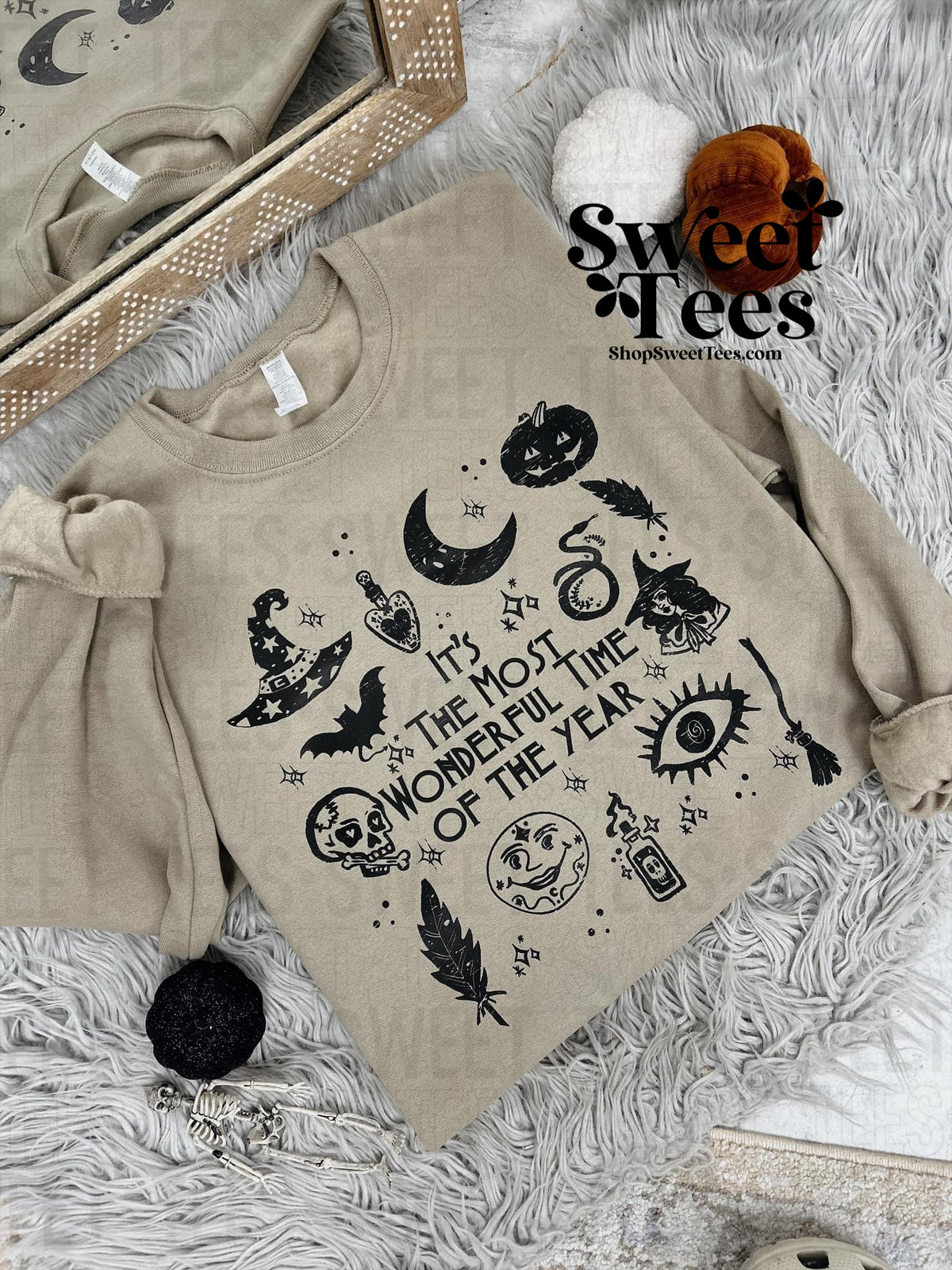 Most Wonderful Time Halloween Bella Sweatshirt