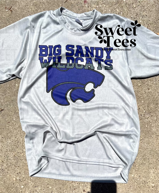 Big Sandy Wildcats Drifit tee