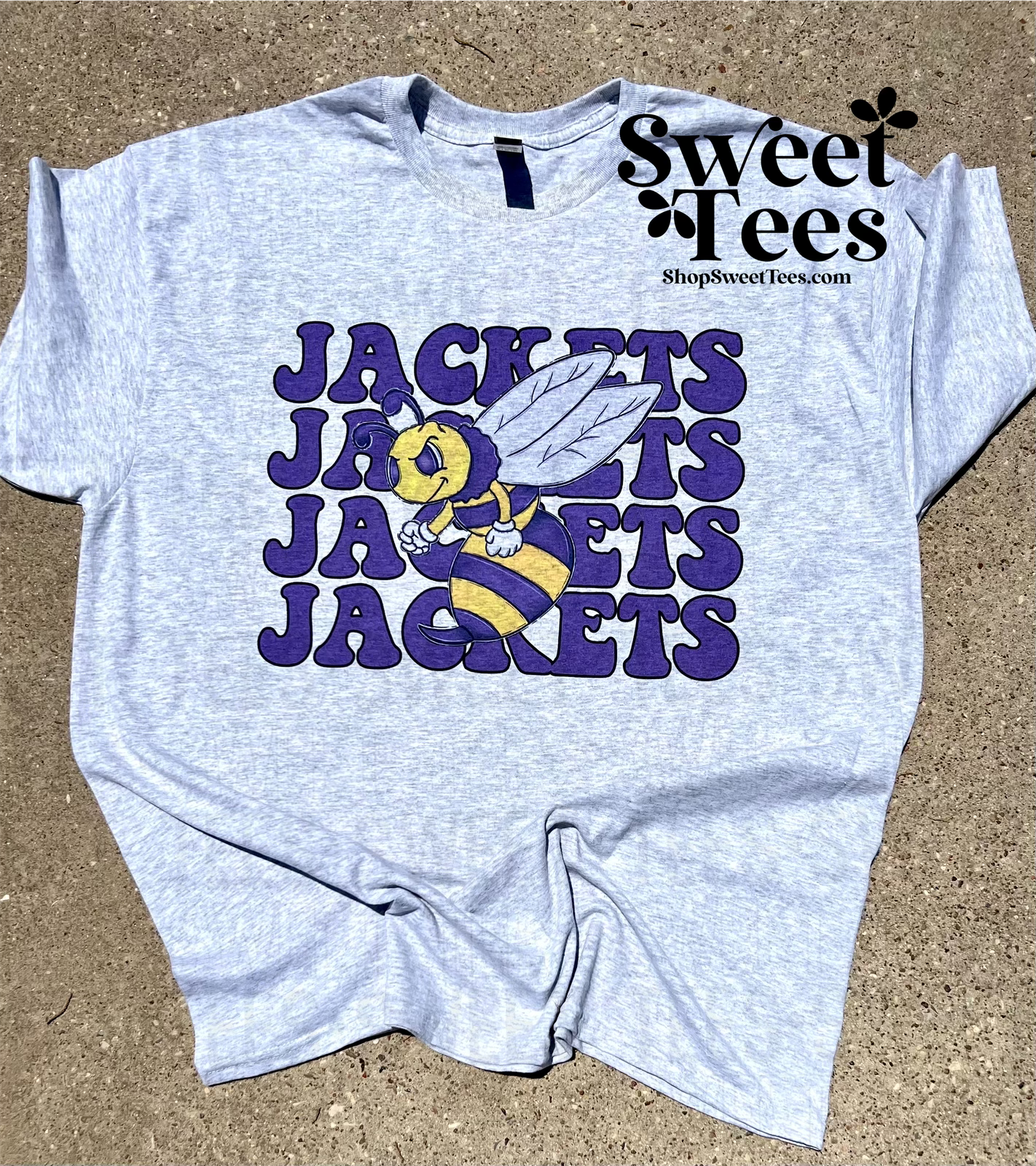 Jackets Retro Mascot tee