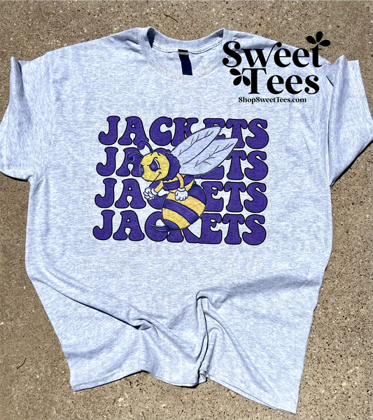 Jackets Retro Mascot tee