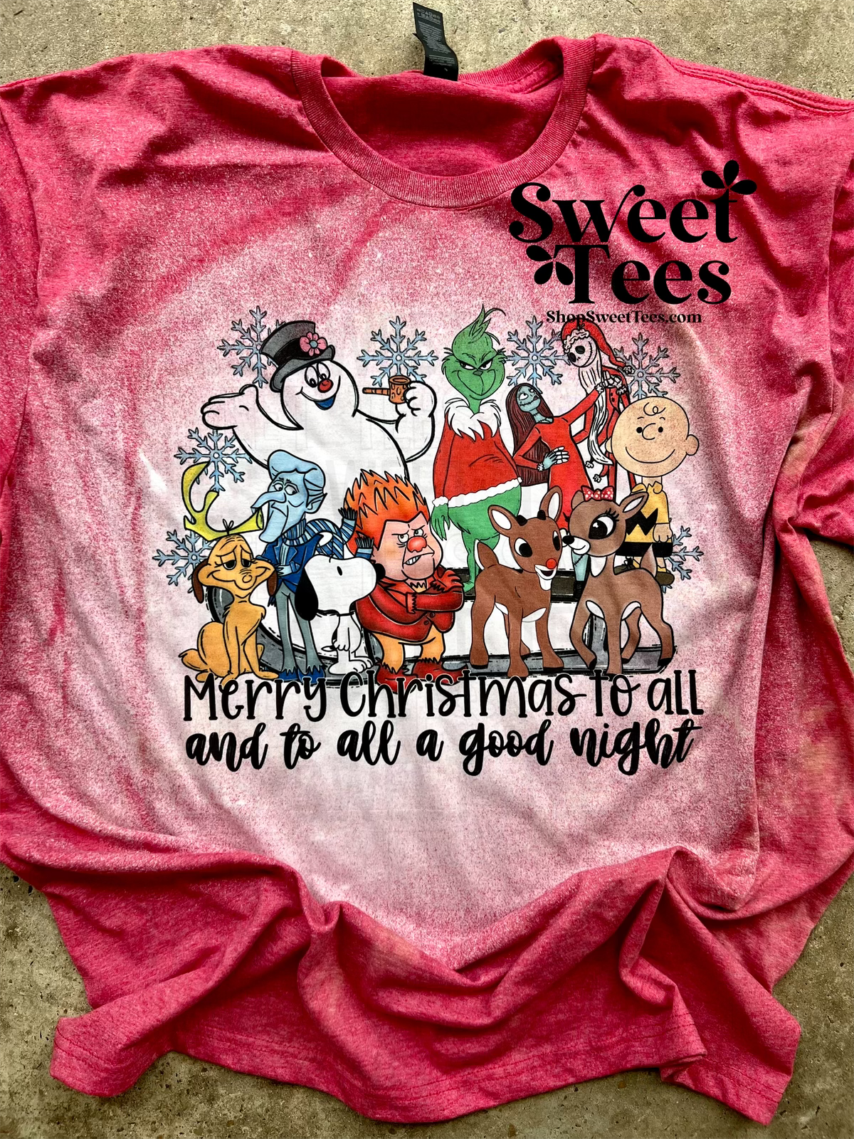 Christmas Cartoon tee