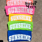 Sunshine Varsity tee