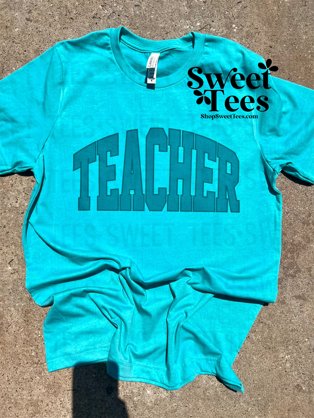 Teacher Upper Arch - Teal tee