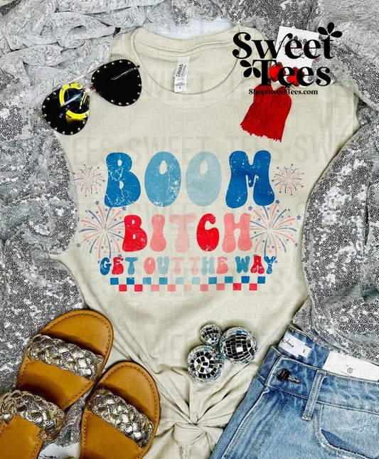 Boom Bitch tee