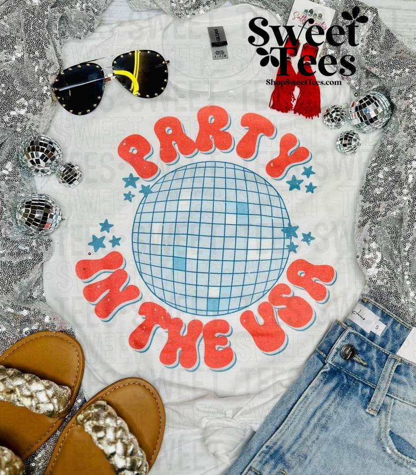 Party in the USA Disco tee