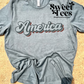 America Retro Script tee