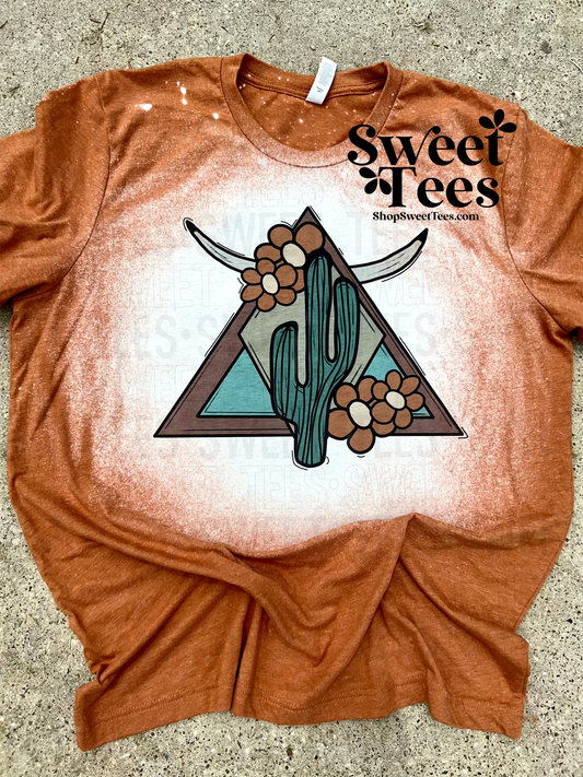 Cactus Triangle tee