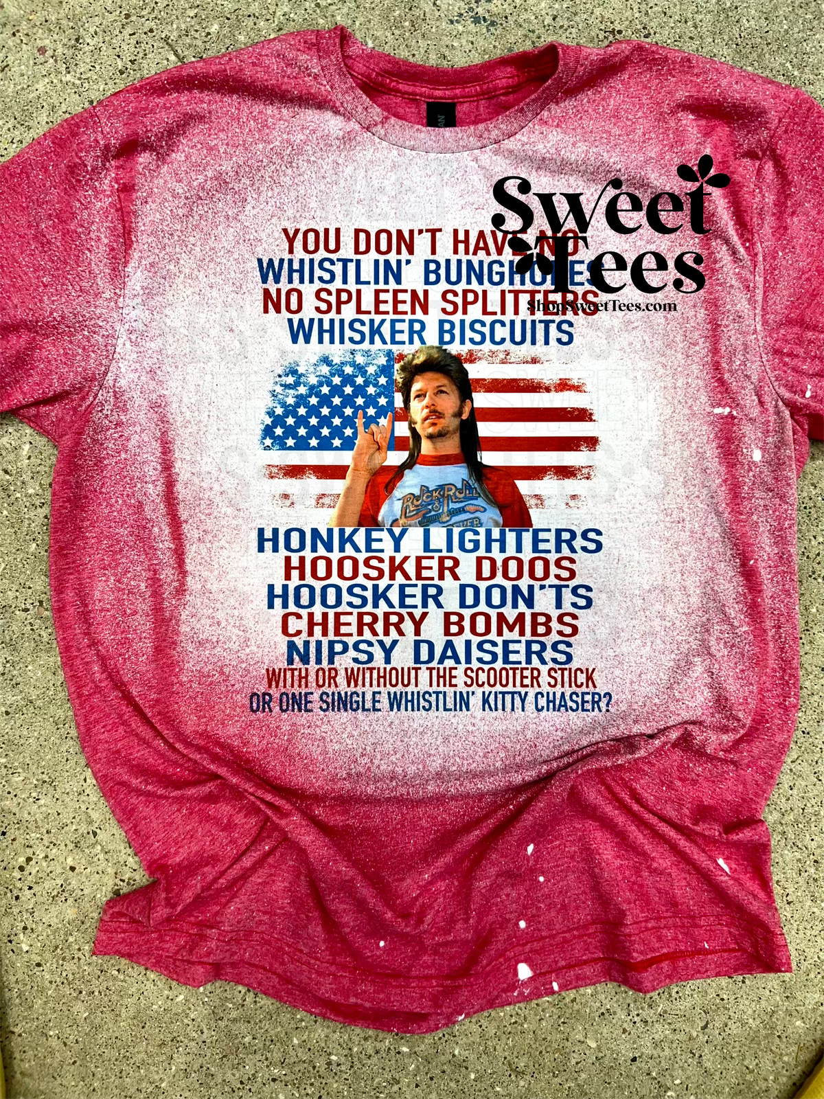 Joe Dirt Fireworks tee