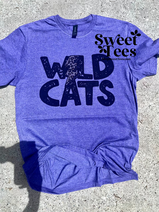 Big Sandy Wildcats Leopard Bolt tee