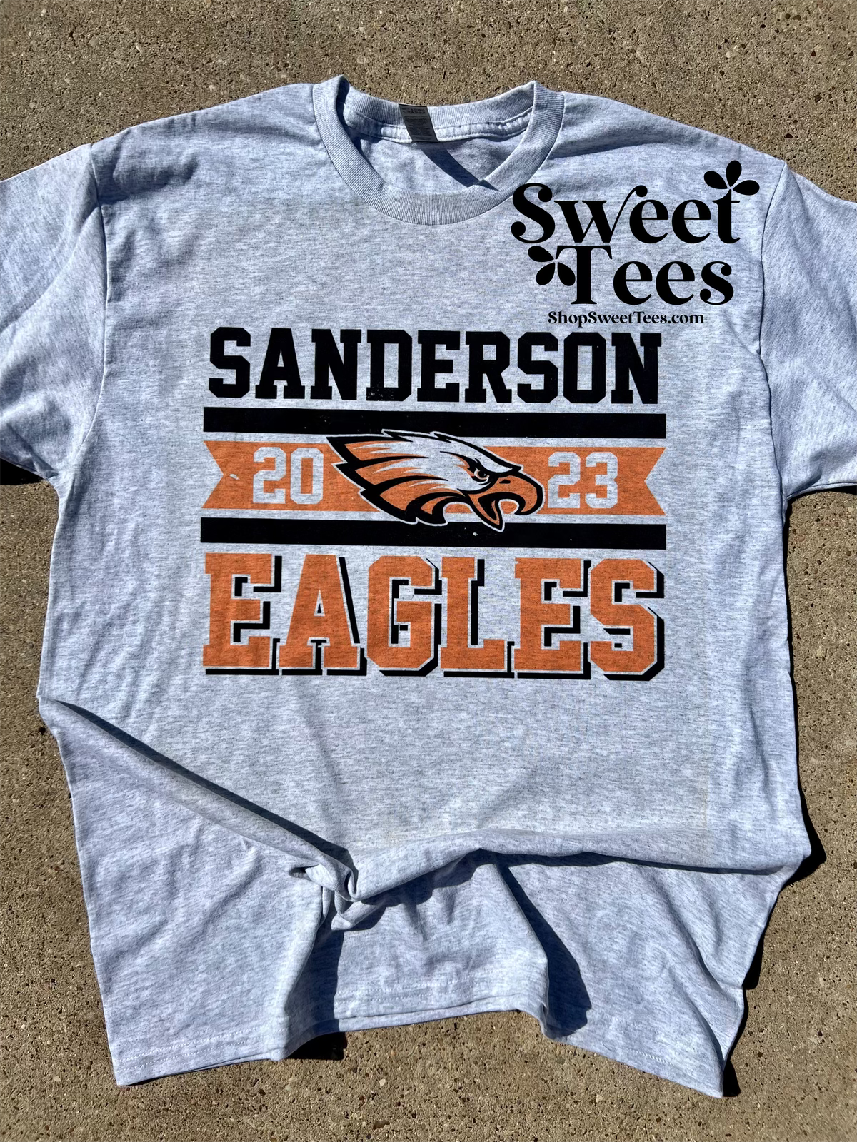 Sanderson Eagles Spirit Banner tee