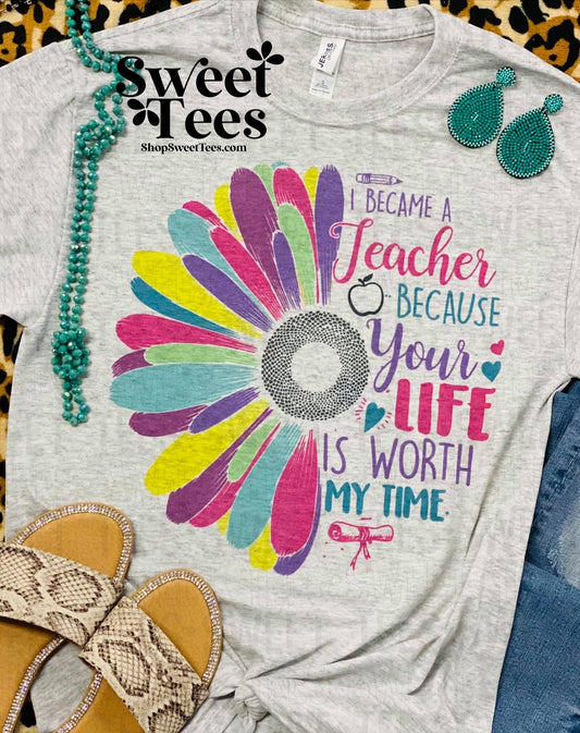 I Became A Teacher tee