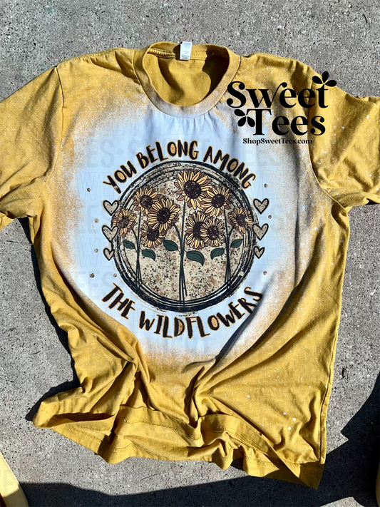 Sunflower Wildflower tee