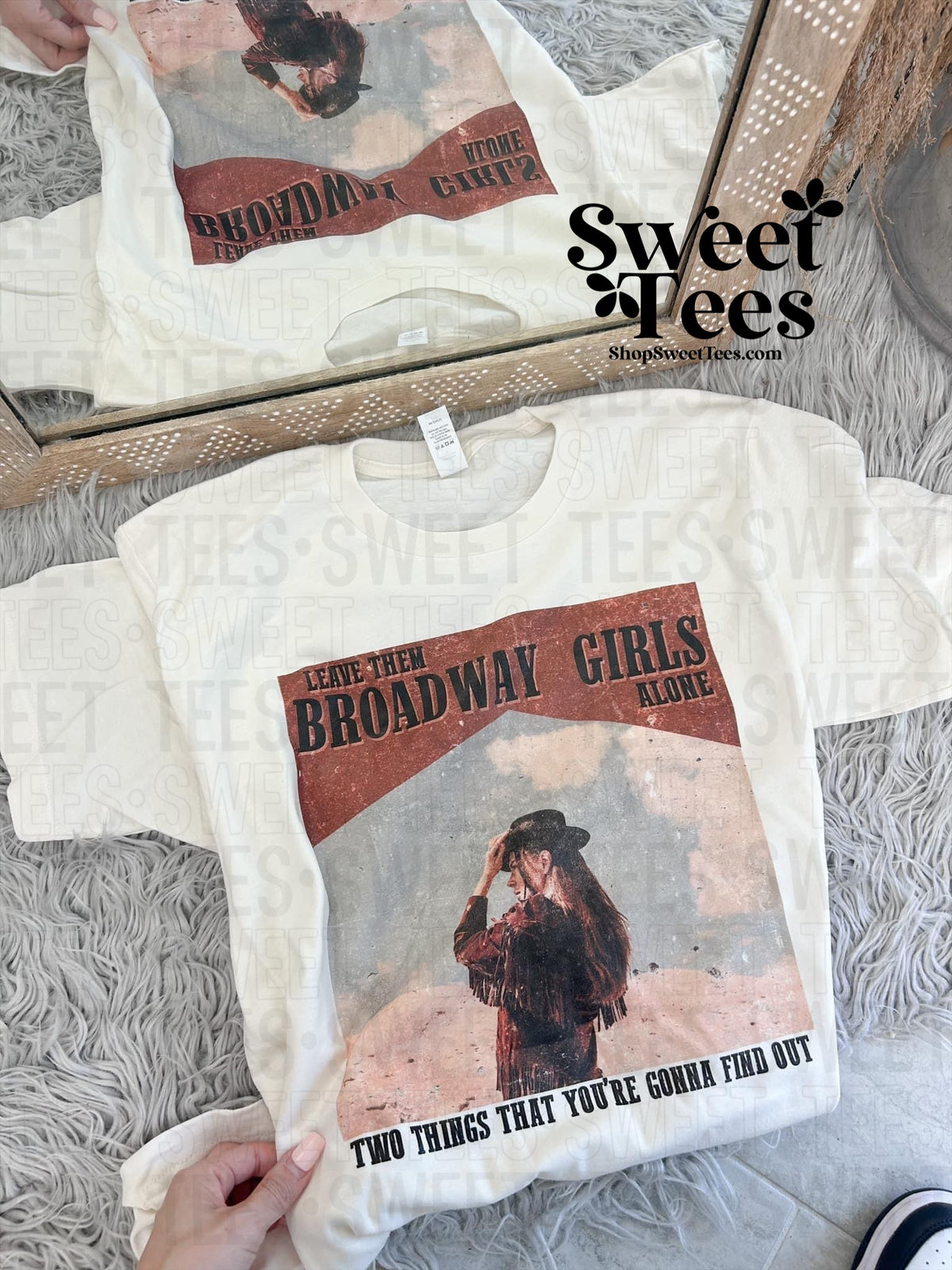 Leave Them Broadway Girls Alone tee