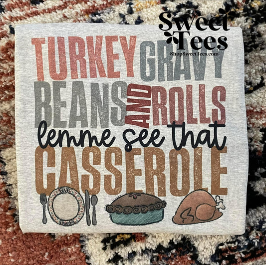 Turkey Casserole tee