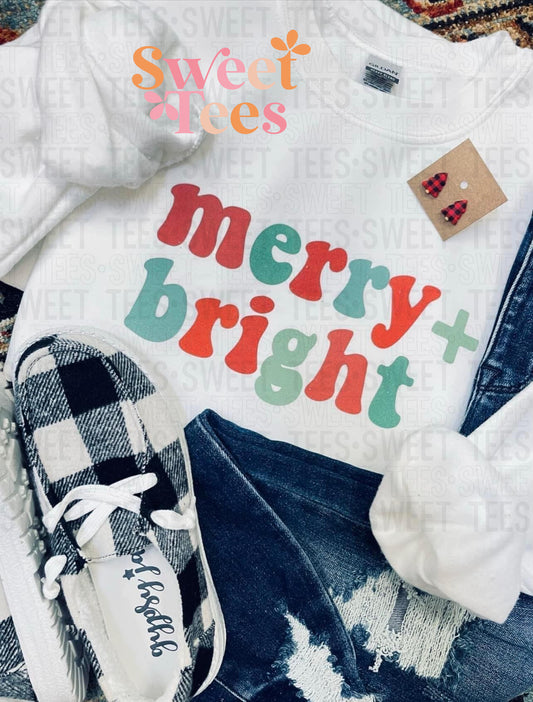 Merry + Bright Sweatshirt