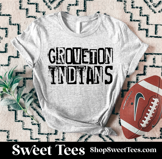 Groveton Indians Stamp tee