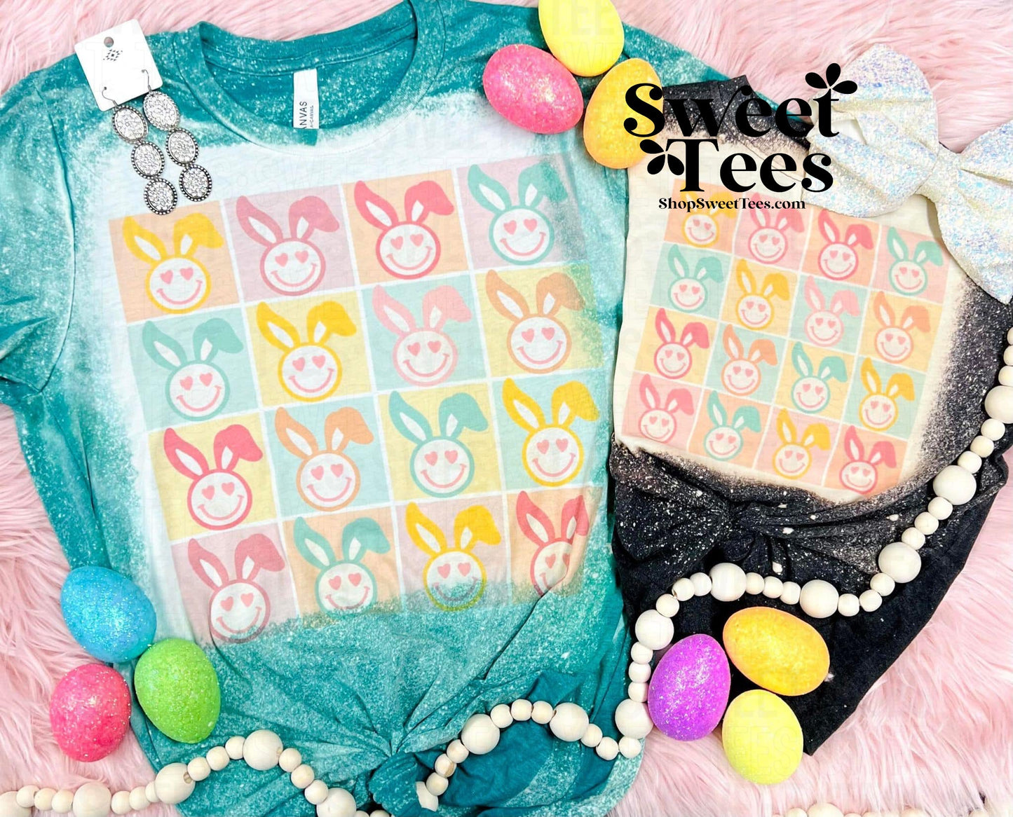 Multicolor Bunnies tee