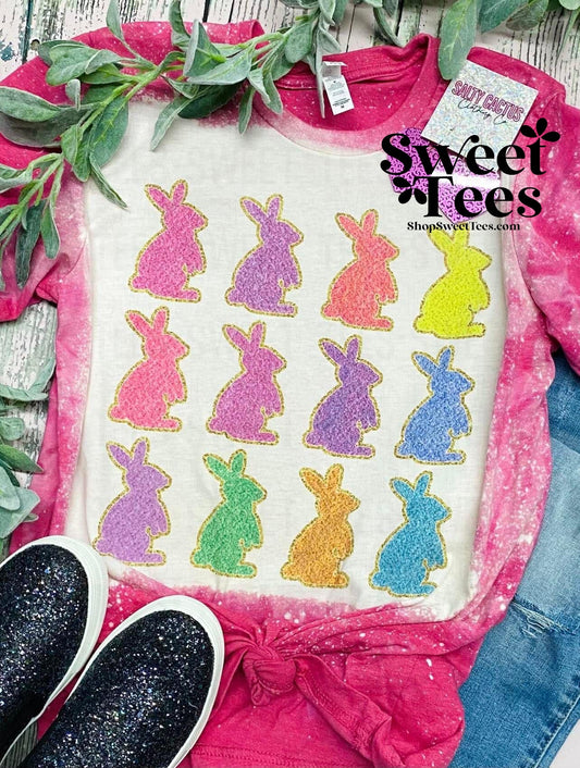 Chenille Bunnies tee