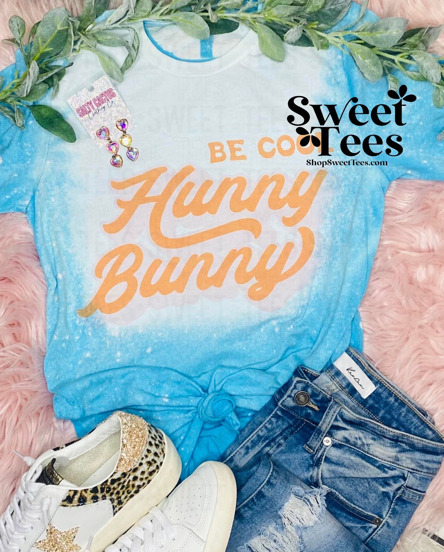 Be Cool Hunny Bunny tee