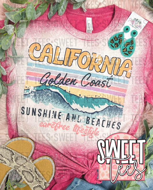 California Golden Coast tee