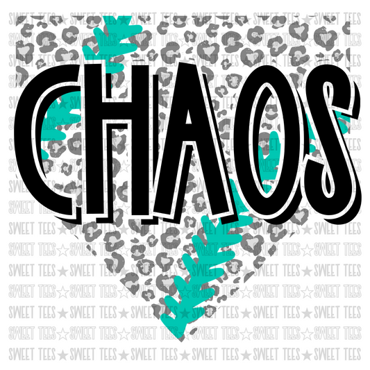 Chaos Softball tee