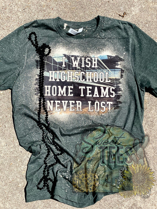 High School Home Team Volleyball tee