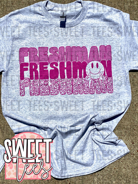 Freshman Smiley tee