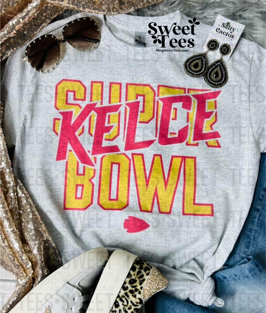 Travis Kelce KC Super Bowl tee