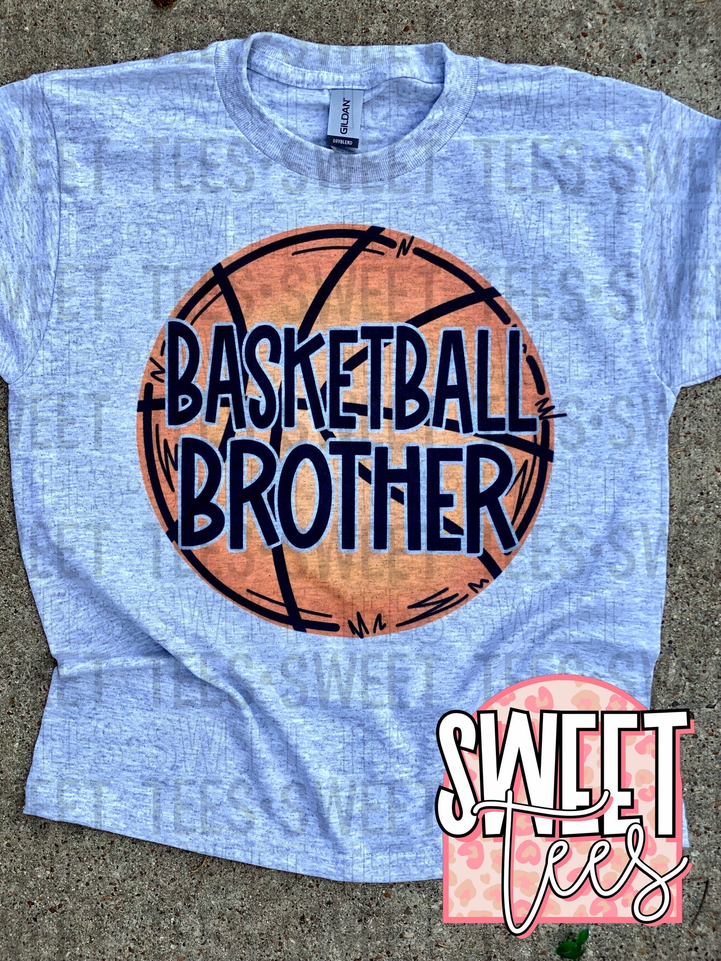 Basketball Brother tee