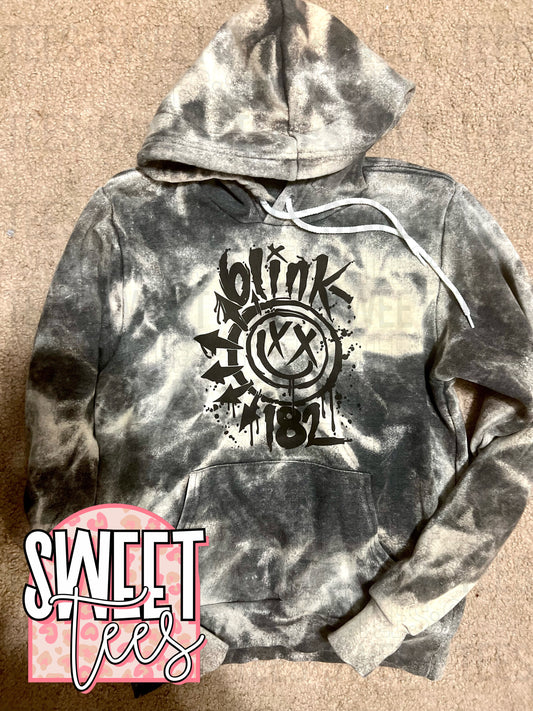 Blink-182 Acid Wash Band Hoodie