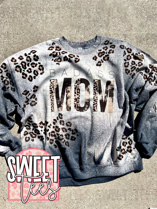 BadAss Mom Extra Leopard SWEATSHIRT