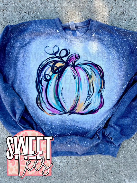 Watercolor Pumpkin Sweatshirt