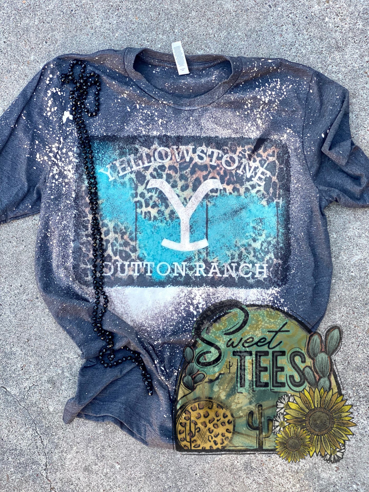 Yellowstone Turquoise tee