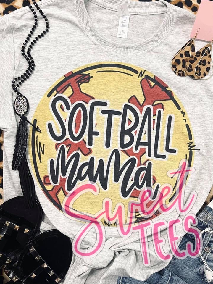 Softball Mom tee