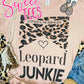 Leopard Junkie Boho tee